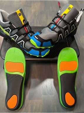 New Men’s Hike Balance Shoes with insoles - Never worn -Size 45 = US 11-12